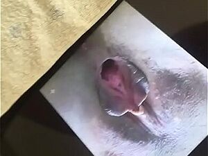 MY18TEENS - Lascivious dark brown Katty West operate with her sex toy