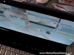 Sexy young lady sucks rods and later receives drilled in 3some